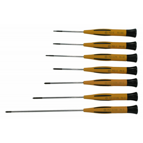 Piergiacomi KITP Kit composed by 6 precision screwdrivers Phillips blades Piergiacomi KITP Kit composed by 6 precision screwdrivers Phillips blades