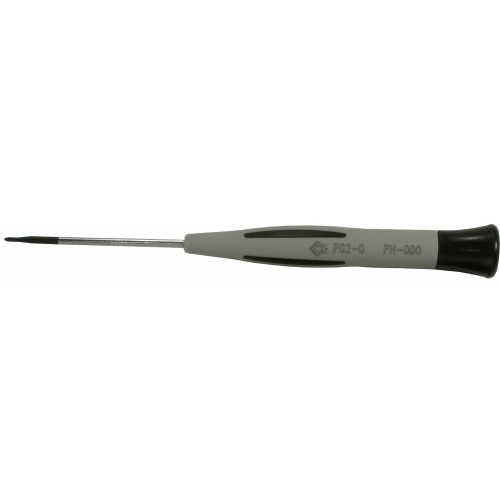 Piergiacomi PG2-0D Screwdriver PH-000 2.5x60mm, Blade Ø 2.5mm, ESD version