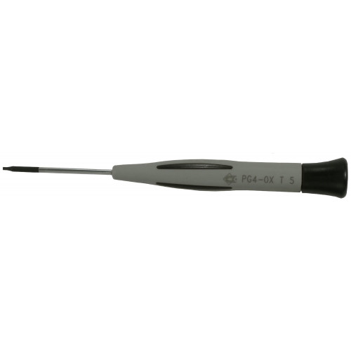 Piergiacomi PG4-0X-D Screwdriver T5x50mm, Blade Ø 3.5mm, ESD version Piergiacomi PG4-0X-D Screwdriver T5x50mm, Blade Ø 3.5mm, ESD version