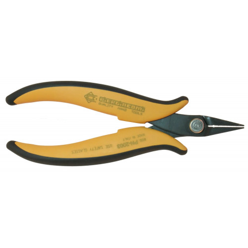 Piergiacomi PN 2003 D Pinza con becchi corti piatti e zigrinati, versione ESD Piergiacomi PN 2003 D Pinza con becchi corti piatti e zigrinati, versione ESD