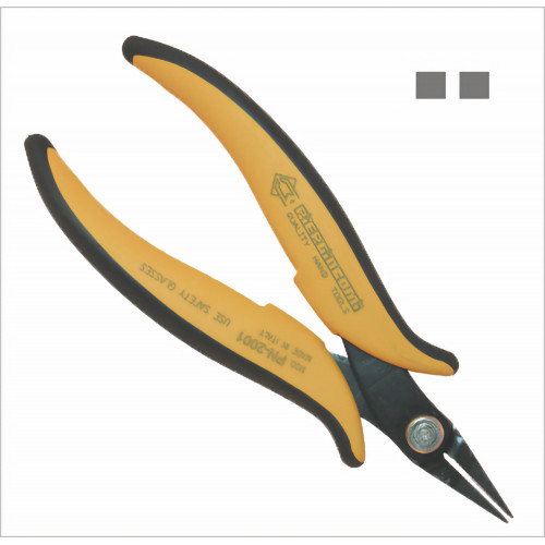 Piergiacomi PN 2001 Short serrated needle-nose pliers