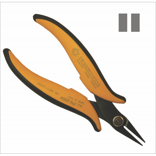 Piergiacomi PN 2004 Short smooth flat-nose pliers