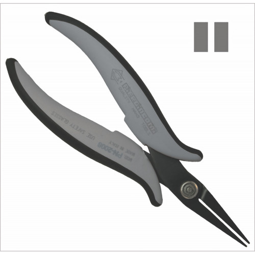 Piergiacomi PN 2008 D Long smooth flat-nose pliers, ESD version Piergiacomi PN 2008 D Long smooth flat-nose pliers, ESD version