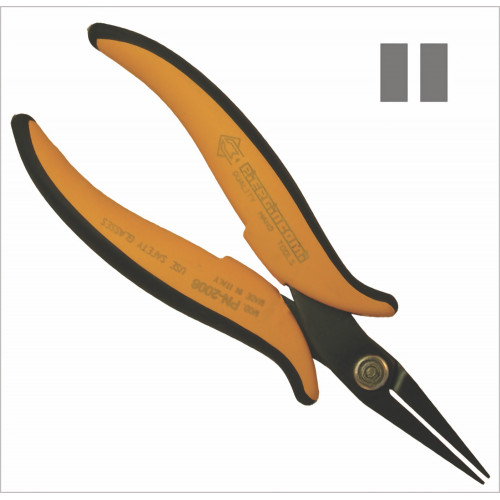 Piergiacomi PN 2008 Long smooth flat-nose pliers