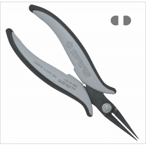Piergiacomi PN 2015 D Long serrated chain-nose pliers, ESD version Piergiacomi PN 2015 D Long serrated chain-nose pliers, ESD version