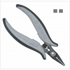 Piergiacomi PN 5001 D Short serrated needle-nose pliers, thickness 5 mm, ESD version