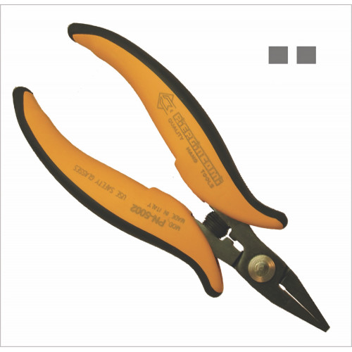 Piergiacomi PN 5002 Short smooth needle-nose pliers, thickness 5 mm Piergiacomi PN 5002 Short smooth needle-nose pliers, thickness 5 mm
