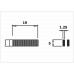 Piergiacomi PN 5003 Pinza becchi corti piatti e zigrinati, spessore 5mm Piergiacomi PN 5003 Pinza becchi corti piatti e zigrinati, spessore 5mm