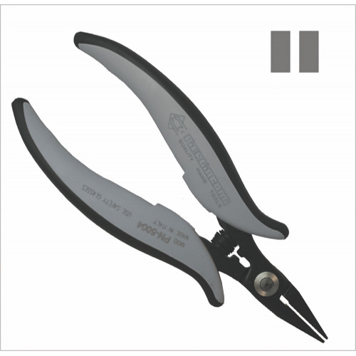 Piergiacomi PN 5004 D Short smooth flat-nose pliers, thickness 5 mm, ESD version Piergiacomi PN 5004 D Short smooth flat-nose pliers, thickness 5 mm, ESD version