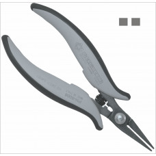 Piergiacomi PN 5005 D Long serrated needle-nose pliers, thickness 5 mm, ESD version