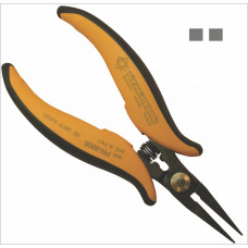 Piergiacomi PN 5006 Long smooth needle-nose pliers, thickness 5 mm