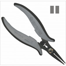 Piergiacomi PN 5008 D Long smooth chain-nose pliers, thickness 5 mm, ESD version
