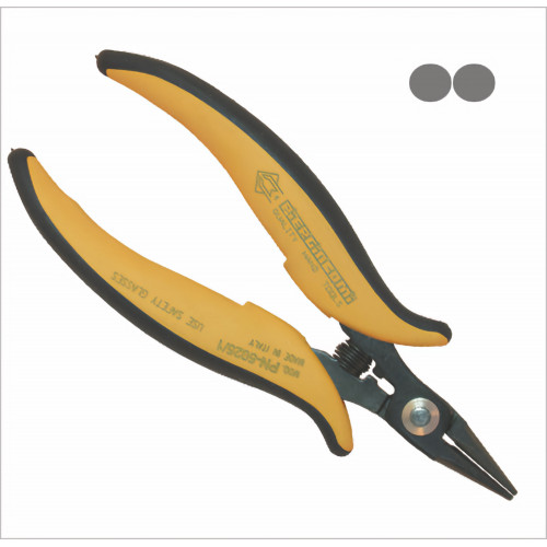 Piergiacomi PN 5025-1 Short smooth round-nose pliers Ø 1.6 Piergiacomi PN 5025-1 Short smooth round-nose pliers Ø 1.6