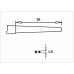 Piergiacomi PN 5025-1 Short smooth round-nose pliers Ø 1.6 Piergiacomi PN 5025-1 Short smooth round-nose pliers Ø 1.6