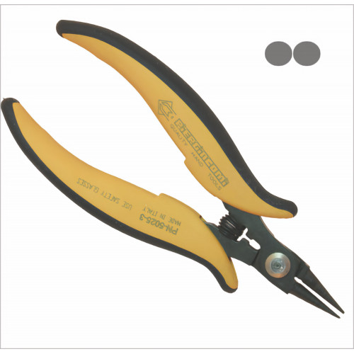 Piergiacomi PN 5025-3 Short smooth round-nose pliers Ø 1 Piergiacomi PN 5025-3 Short smooth round-nose pliers Ø 1