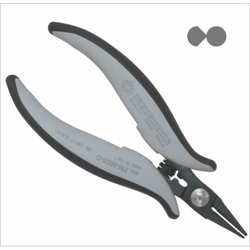 Piergiacomi PN 5025 C D Round-nose cutting pliers, ESD version