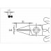 Piergiacomi PN 5025 C Round-nose cutting pliers Piergiacomi PN 5025 C Round-nose cutting pliers