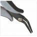 Piergiacomi PNB 2007 D Long serrated 45° bent flat-nose pliers, ESD version