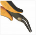 Piergiacomi PNB 2007 Long serrated 45° bent flat-nose pliers