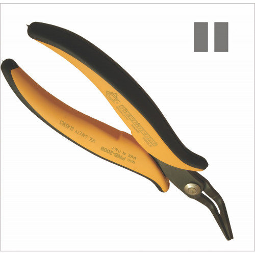 Piergiacomi PNB 2008 Long smooth 45° bent flat-nose pliers Piergiacomi PNB 2008 Long smooth 45° bent flat-nose pliers