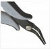 Piergiacomi PNB 2017 D Long serrated 45° bent chain-nose pliers, ESD version