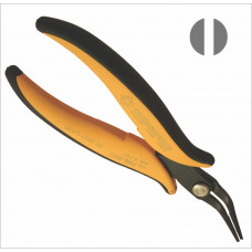 Piergiacomi PNB 2017 Long serrated 45° bent chain-nose pliers