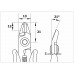 Piergiacomi TR 5000 B Tronchesina con taglio raso Piergiacomi TR 5000 B Tronchesina con taglio raso