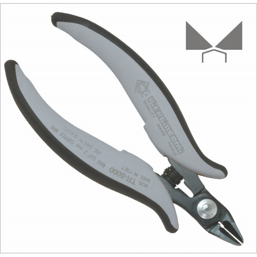 Piergiacomi TR 5000 A D Bevelled-Edge Cutter with Safety Clip ESD Piergiacomi TR 5000 A D Bevelled-Edge Cutter with Safety Clip ESD