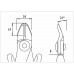 Piergiacomi TRR 58 G D Flush Cutter ESD Piergiacomi TRR 58 G D Flush Cutter ESD