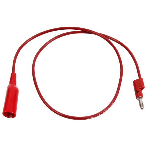 Pomona 1166-24-2, Allig Cl, Banana Plug (Red)