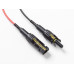 Pomona PVLEAD1 Jeu de cordons de test MC4 �� 4MM, noir/rouge