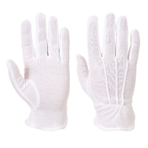 Portwest A080 Guanto Microdot, Bianco