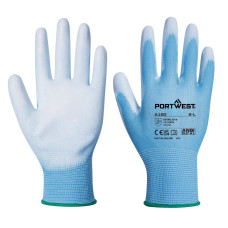 Portwest A120 Guanti con palmo in PU, Blu