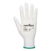 Portwest A121 PU Fingertip Gloves, White Portwest A121 PU Fingertip Gloves, White