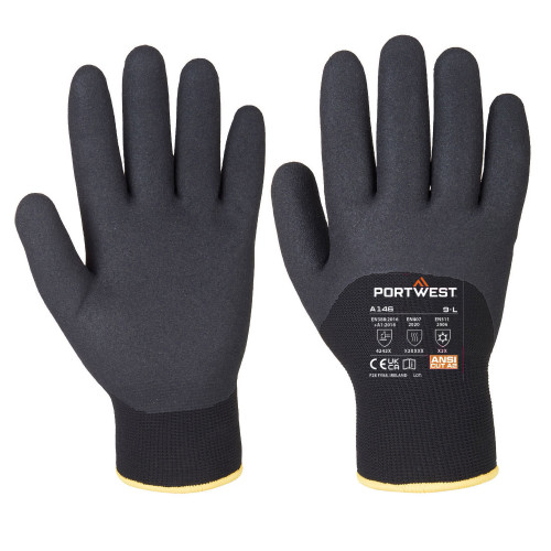 Portwest A146 Arctic Winter Glove, Black Portwest A146 Arctic Winter Glove, Black