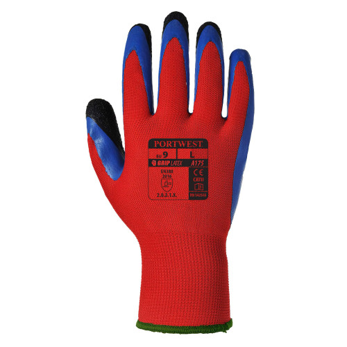 Portwest A175 Duo-Flex Glove, Red/Blue