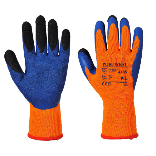 Portwest A185 Duo-Therm Glove, Orange/Blue Portwest A185 Duo-Therm Glove, Orange/Blue