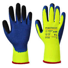 Portwest A185 Duo-Therm Glove, Yellow/Blue