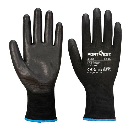 Portwest A195 Touch screen - PU, Black