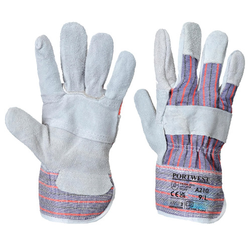 Portwest A210 Canadian Rigger Gloves, Grey