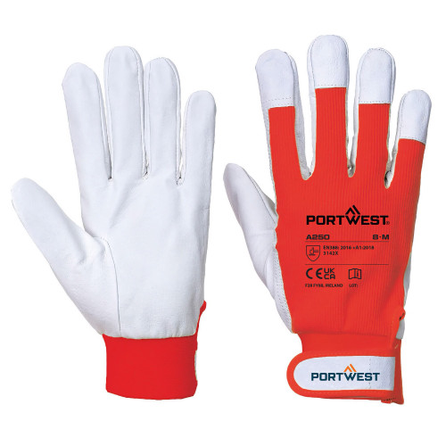 Portwest A250 Tergsus Glove, Red Portwest A250 Tergsus Glove, Red