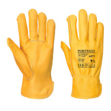 Portwest A271 Lined Driver Glove, Brown