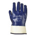 Portwest A302 Fully Coated NBR Glove with Sleeve, Navy Blue