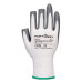 PORTWEST A311 Grip 13 Nitrile 3-Finger Glove (Pk12) White/Grey PORTWEST A311 Grip 13 Nitrile 3-Finger Glove (Pk12) White/Grey