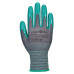 Portwest A313 Grip 15 Wrinkled Nitrile Glove (Pk12), Grey/Green Portwest A313 Grip 15 Wrinkled Nitrile Glove (Pk12), Grey/Green