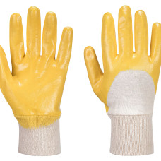 PORTWEST A330 3/4 Coated Nitrile Glove, Yellow