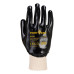 Portwest A400 PVC Gloves with Elasticated Knit Cuff, Black Portwest A400 PVC Gloves with Elasticated Knit Cuff, Black