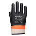Portwest A402K1R Guanto PVC Fully Dipped Rosso/Nero