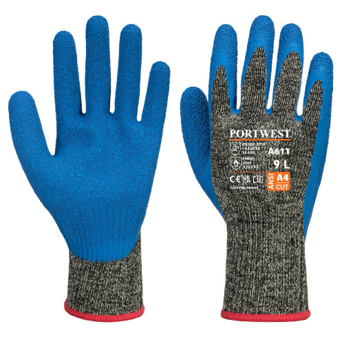 PORTWEST AP81 Cut D13 Latex Aqua Glove