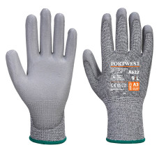 PORTWEST A622 Cut C13 PU Glove, Grey